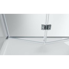 Душевой уголок BelBagno Albano 80х80 ALBANO-AS-1-80-C-Cr профиль Хром стекло прозрачное