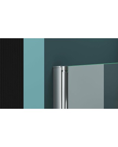 Душевой уголок BelBagno Albano 70х80 ALBANO-ASH-1-70/80-C-Cr профиль Хром стекло прозрачное