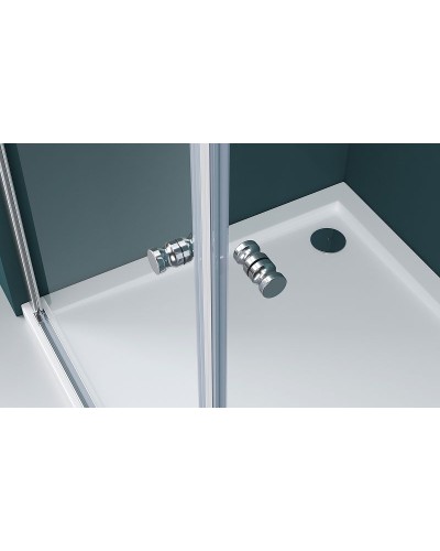 Душевой уголок BelBagno Etna 100х100 ETNA-A-2-100-C-Cr профиль Хром стекло прозрачное