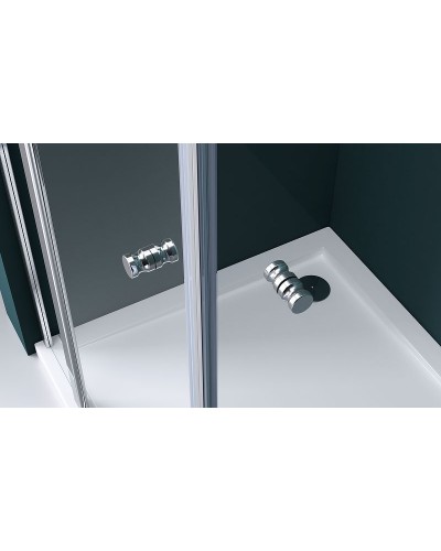 Душевой уголок BelBagno Etna 80х80 ETNA-A-22-80-C-Cr профиль Хром стекло прозрачное