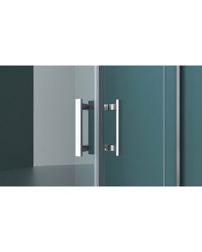 Душевой уголок BelBagno Kraft 120х120 KRAFT-A-22-120-C-Cr профиль Хром стекло прозрачное