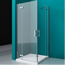 Душевой уголок BelBagno Kraft 80х80 KRAFT-A-22-80-C-Cr профиль Хром стекло прозрачное