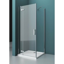Душевой уголок BelBagno Kraft 120х90 KRAFT-AH-12-120/90-C-Cr-L профиль Хром стекло прозрачное
