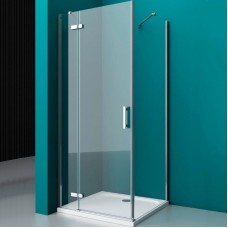 Душевой уголок BelBagno Kraft 120х100 KRAFT-AH-12-120/100-C-Cr-L профиль Хром стекло прозрачное