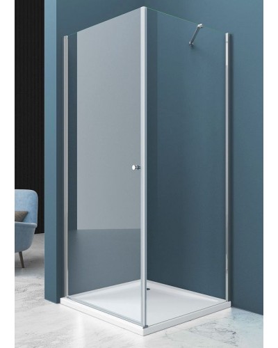 Душевой уголок BelBagno Etna 70х80 ETNA-AH-1-70/80-C-Cr профиль Хром стекло прозрачное