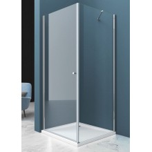 Душевой уголок BelBagno Etna 80х90 ETNA-AH-1-80/90-C-Cr профиль Хром стекло прозрачное