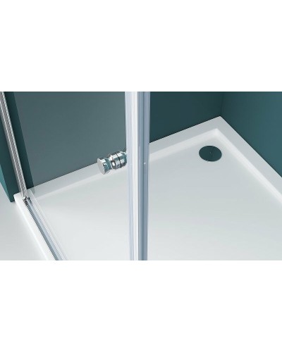 Душевой уголок BelBagno Etna 80х90 ETNA-AH-1-80/90-C-Cr профиль Хром стекло прозрачное