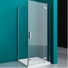 Душевой уголок BelBagno Kraft 120х80 KRAFT-AH-12-120/80-C-Cr-R профиль Хром стекло прозрачное