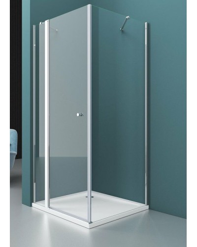 Душевой уголок BelBagno Etna 100х90 ETNA-AH-12-100/90-C-Cr профиль Хром стекло прозрачное