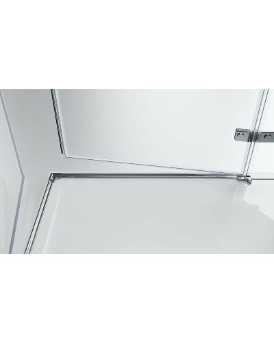 Душевой уголок BelBagno Kraft 120х90 KRAFT-AH-22-120/90-C-Cr-L профиль Хром стекло прозрачное