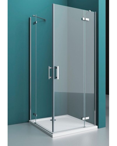 Душевой уголок BelBagno Kraft 100х90 KRAFT-AH-22-100/90-C-Cr-R профиль Хром стекло прозрачное