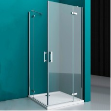Душевой уголок BelBagno Kraft 120х80 KRAFT-AH-22-120/80-C-Cr-R профиль Хром стекло прозрачное