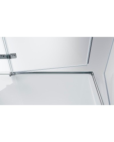 Душевой уголок BelBagno Kraft 120х80 KRAFT-AH-22-120/80-C-Cr-R профиль Хром стекло прозрачное