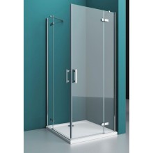 Душевой уголок BelBagno Kraft 120х100 KRAFT-AH-22-120/100-C-Cr-R профиль Хром стекло прозрачное
