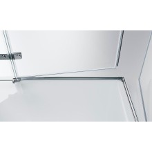 Душевой уголок BelBagno Kraft 90х80 KRAFT-AH-22-90/80-C-Cr-R профиль Хром стекло прозрачное
