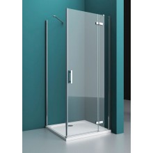 Душевой уголок BelBagno Kraft 80х80 KRAFT-A-12-80-C-Cr-R профиль Хром стекло прозрачное