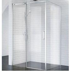 Душевой уголок BelBagno Acqua 100х80 ACQUA-AH-1-100/80-C-Cr профиль Хром стекло прозрачное