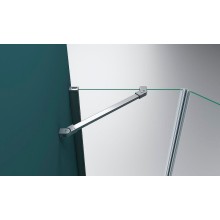 Душевой уголок BelBagno Kraft 100х100 KRAFT-P-1-100-C-Cr-L профиль Хром стекло прозрачное