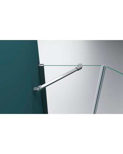 Душевой уголок BelBagno Kraft 90х90 KRAFT-P-1-90-C-Cr-L профиль Хром стекло прозрачное