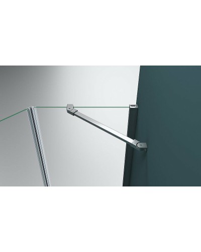 Душевой уголок BelBagno Kraft 90х90 KRAFT-P-1-90-C-Cr-R профиль Хром стекло прозрачное