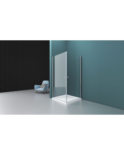 Душевой уголок BelBagno Etna 70х100 ETNA-AH-2-70/100-C-Cr профиль Хром стекло прозрачное