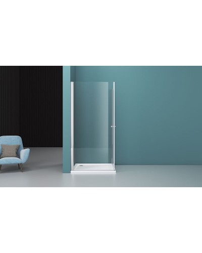 Душевой уголок BelBagno Etna 70х90 ETNA-AH-2-70/90-C-Cr профиль Хром стекло прозрачное