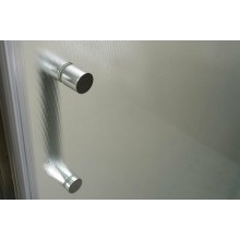 Душевой уголок BelBagno Uno 85х85 UNO-195-A-2-85-P-Cr профиль Хром стекло рифленое