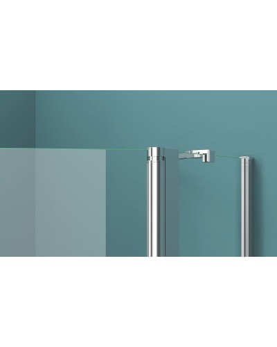 Душевой уголок BelBagno Etna 90х90 ETNA-P-1-90-C-Cr профиль Хром стекло прозрачное