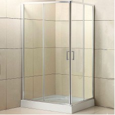 Душевой уголок BelBagno Uno 90х70 UNO-195-AH-2-90/70-C-Cr профиль Хром стекло прозрачное