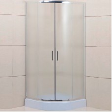 Душевой уголок BelBagno Uno 85х85 UNO-195-R-2-85-P-Cr профиль Хром стекло рифленое