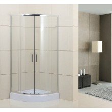 Душевой уголок BelBagno Uno 95х95 UNO-195-R-2-95-C-Cr профиль Хром стекло прозрачное