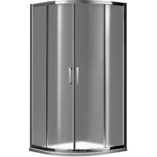 Душевой уголок Gemy Victoria 80х80 S30062M профиль Хром стекло матовое