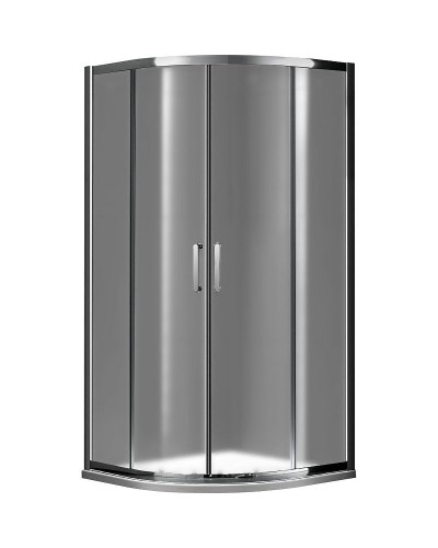 Душевой уголок Gemy Victoria 80х80 S30062M профиль Хром стекло матовое