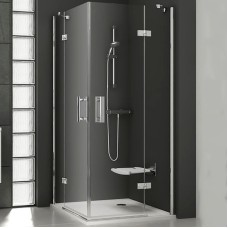 Душевой уголок Ravak Smartline SMSRV4-80 80x80 1SV44A00Z1 профиль Хром стекло Transparent