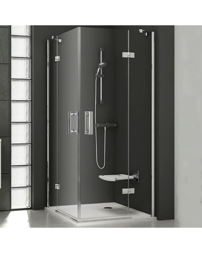 Душевой уголок Ravak Smartline SMSRV4-80 80x80 1SV44A00Z1 профиль Хром стекло Transparent