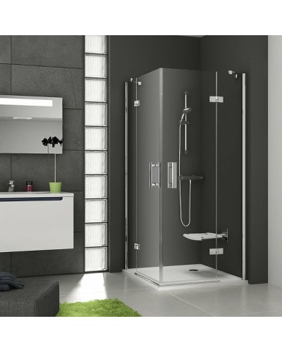 Душевой уголок Ravak Smartline SMSRV4-80 80x80 1SV44A00Z1 профиль Хром стекло Transparent
