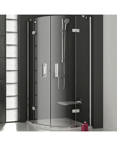 Душевой уголок Ravak Smartline SMSKK4-80 80x80 3S244A00Y1 профиль Хром стекло Transparent