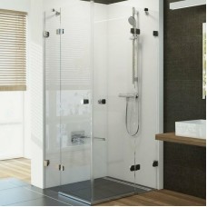 Душевой уголок Ravak Brilliant BSRV4-90 90х90 1UV77A00Z1 профиль Хром стекло Transparent