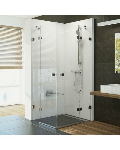 Душевой уголок Ravak Brilliant BSRV4-90 90х90 1UV77A00Z1 профиль Хром стекло Transparent