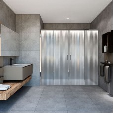 Душевая дверь Vincea Garda 200 VDS-1G2200CH профиль Хром стекло шиншилла