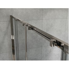 Душевая дверь Vincea Garda 200 VDS-1G2200CH профиль Хром стекло шиншилла