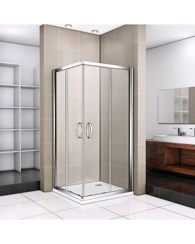 Душевой уголок Good Door Infinity CR-90-C-CH 90х90 профиль Хром стекло прозрачное