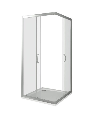 Душевой уголок Good Door Infinity CR-100-C-CH 100х100 профиль Хром стекло прозрачное