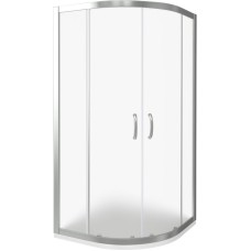 Душевой уголок Good Door Infinity R-100-G-CH 100x100 профиль Хром стекло Грейп