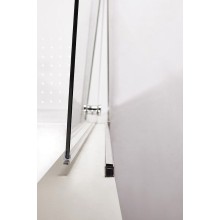 Душевой уголок Cezares Eco 90x90 ECO-O-R-2-90-P-Cr профиль Хром стекло рифленое