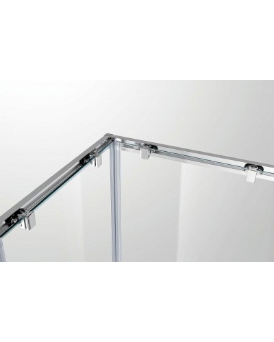 Душевой уголок Cezares Anima 100x100 ANIMA-W-A-2-100-P-Cr профиль Хром стекло рифленое