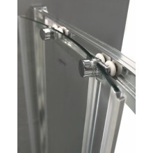 Душевой уголок Cezares Anima 120x100 R ANIMA-W-RH-2-120/100-C-Cr-R профиль Хром стекло прозрачное