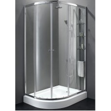 Душевой уголок Cezares Anima 120x100 R ANIMA-W-RH-2-120/100-C-Cr-R профиль Хром стекло прозрачное