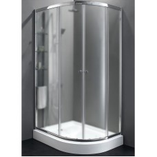 Душевой уголок Cezares Anima 120x100 L ANIMA-W-RH-2-120/100-P-Cr-L профиль Хром стекло рифленое