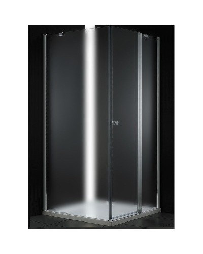 Душевой уголок Cezares Elena 100x100 R ELENA-W-A-12-100-P-Cr-R профиль Хром стекло рифленое